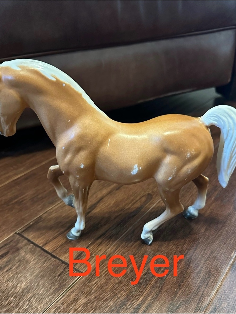 Breyer Traditional Family Arabian Stallion “Faith” 1967-1987 - Matte Palamino